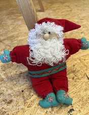 Retro Weihnachtsmann aus Stoff aus den 80gern ~neuwertig