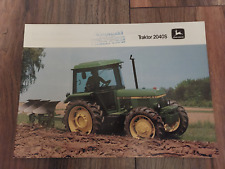 Original Prospekt John Deere 2040 S Traktor Schlepper