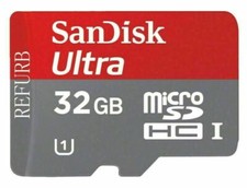 32GB SanDisk MicroSD SDHC Card