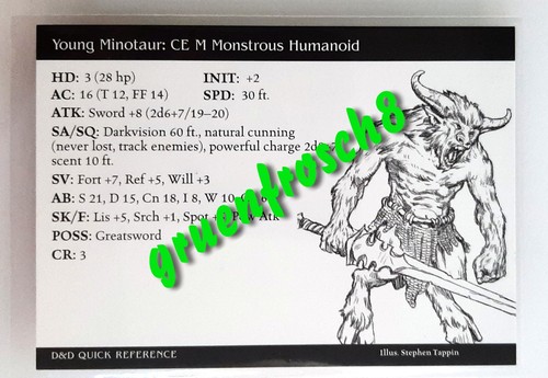 Young minotaur 59 u - minotaur,