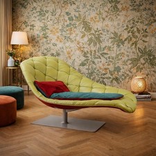 Vintage chaise longue moroso - chaise,
