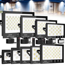 LED Fluter Außen Strahler Scheinwerfer Außenleuchte Arbeitsleuchte Baustrahler 