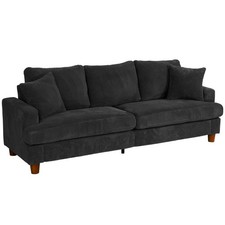 Corduroy Sofa 3 Sitzer Modern