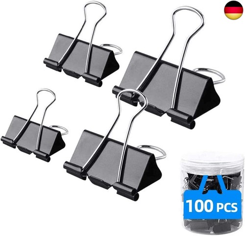 100 stück foldback - foldback, klammern
