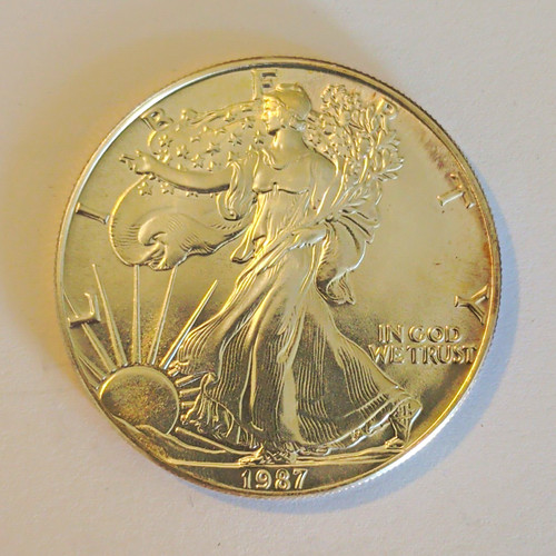 American silver eagle 1987 - eagle,