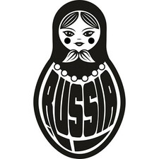 Matrjoschka Sticker 18,5x10