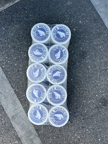 Huber weiße bierdeckel - weiße,