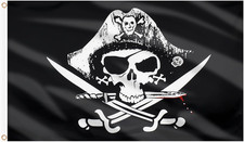 Ahfulife Piraten Flagge 150 X