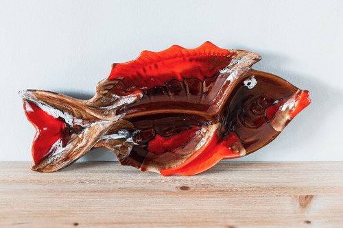 Große schale fischform - schale,