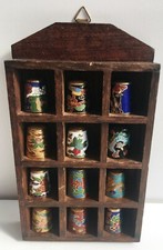 Schöner alter Holz Setzkasten