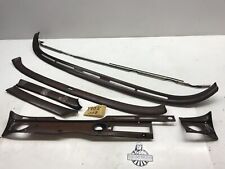 Satz Holz Armaturenbrett +