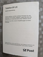 Bedienungsanleitung Telefon 01