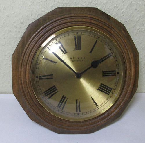 Ddr wanduhr weimar quartz - ddr,
