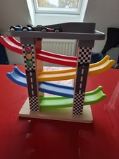 Rennbahn Holz Inkl.3 Autos