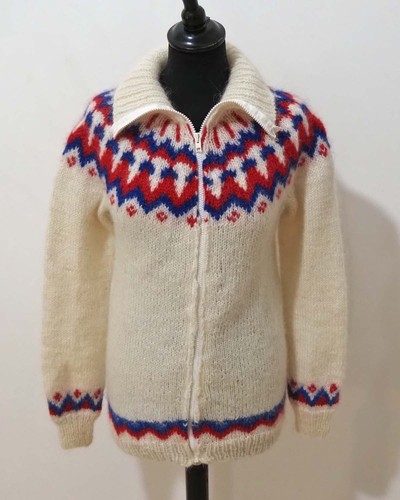 Damen norweger strickjacke - damen,