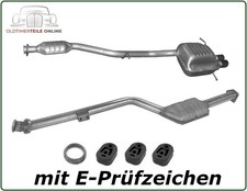 Auspuff set mit kat - mit,