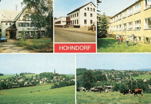 Alte postkarte hohndorf - alte,