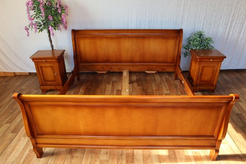 1927b bett mit nachttischen - nr.1927b,