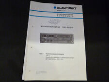 Original Funktionsbeschreibung  Blaupunkt   Woodstock SQR 04 7643882010