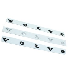 Für Volvo Heck Stamm Flache Logo Schriftzug Embleme Car Aufkleber Badge