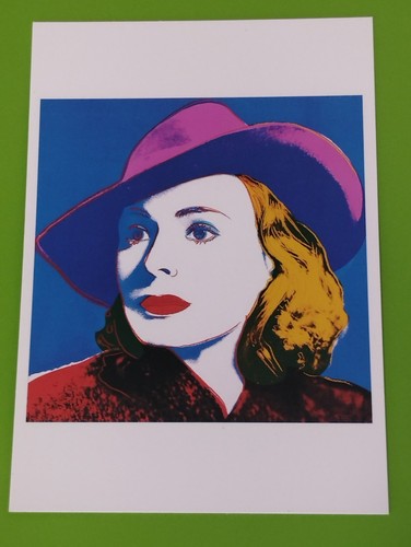 Andy warhol postkarte - postkarte, aus