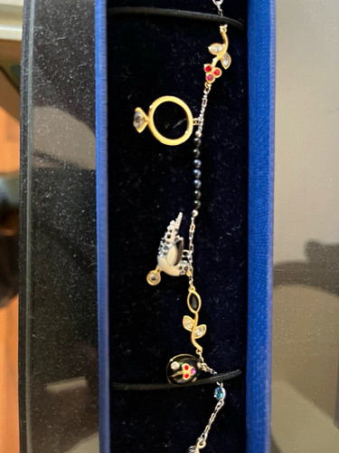 Swarovski charm kettenarmband - swarovski, charm-kettenarmband