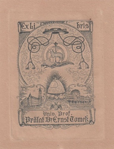 Exlibris bookplate klischee - exlibris,