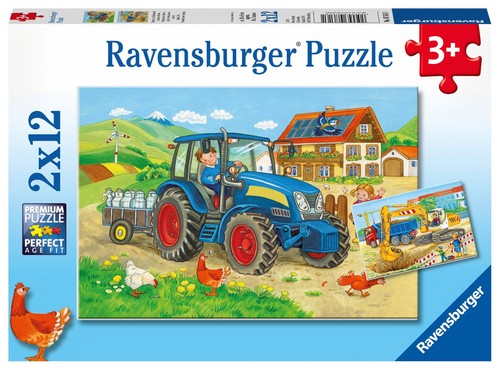 Puzzle ravensburger baustelle - puzzle,