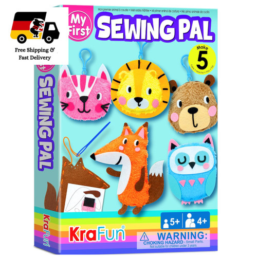 Tier nähset für kinder - nähset, ab
