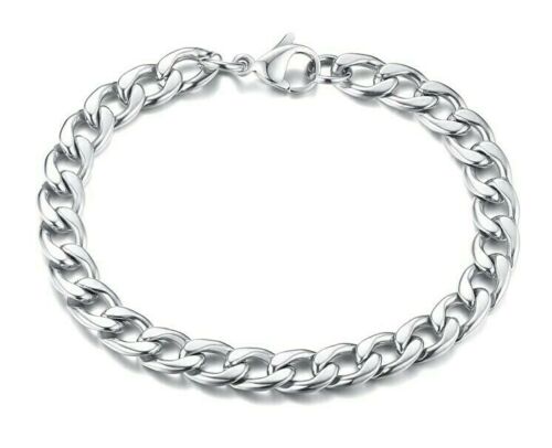 Panzerarmband edelstahl massiv - edelstahl,