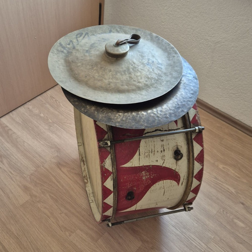 Bass drum mit becken - bass,