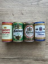 Bierdosen Sammlung – 4 leere