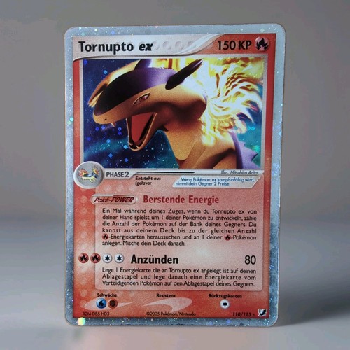 Tornupto pokemon karte - ex,