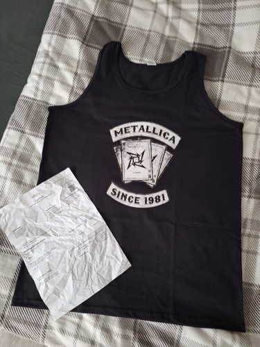 Metallica shirt tank - tank, top