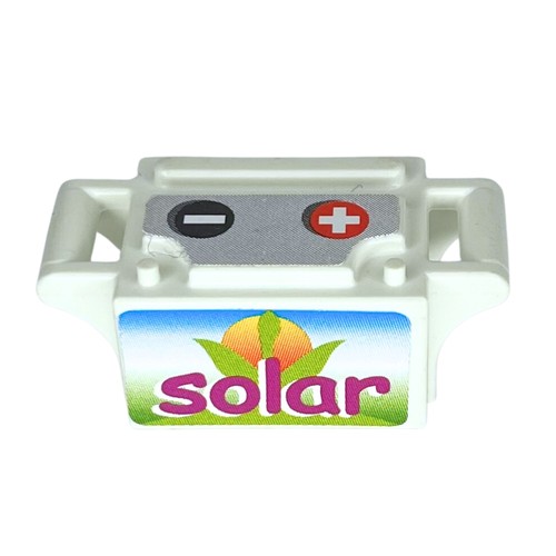 Playmobil weiße solarbatterie - weiße,