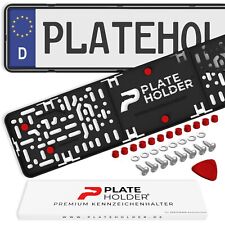 PLATEHOLDER® V2 - rahmenlose universal Kennzeichenhalter Nummernschildhalter