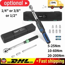 1/4" 3/8" 1/2" SCHLÜSSEL DREHMOMENTSCHLÜSSEL SET 5-25Nm 10-60Nm 20-200Nm