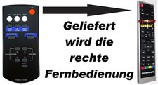 Ersatz Fernbedienung für Yamaha YAS101 WY57800 FSR60 MCI500H Soundbar NEUWARE
