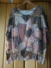 Tredy, Pink, Seidenbluse, M/L, Maße 