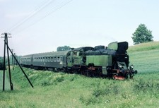 Original Dia / slide PKP Polen incl. (c): TKt48-63 Raum Wroblik 06/1986 K787