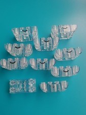 Lego® Transparent  1x2 2x2 4x2 Slope 1x4 1x6 Brücke trans clear Sondersteine Neu