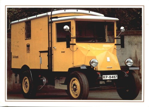Postzustellwagen hansa lloyd - postzustellwagen,