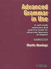 Advanced Grammar in Use with Answer by Hewings, Martin | Book | condition good