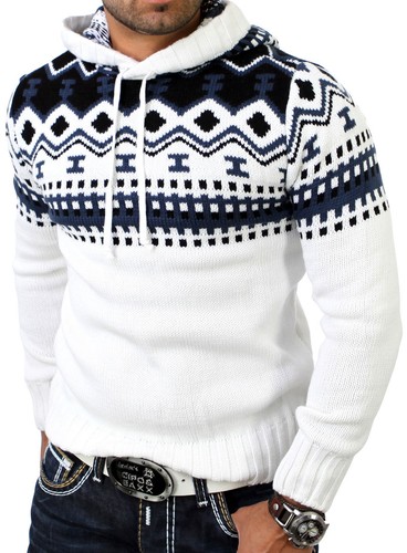 Herren grobstrick pullover - grobstrick,