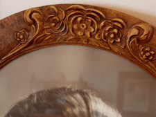 2 Bilderrahmen Holz  ANTIK