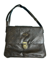 Enrico Benetti Vintage Damen Herren Aktentasche braun