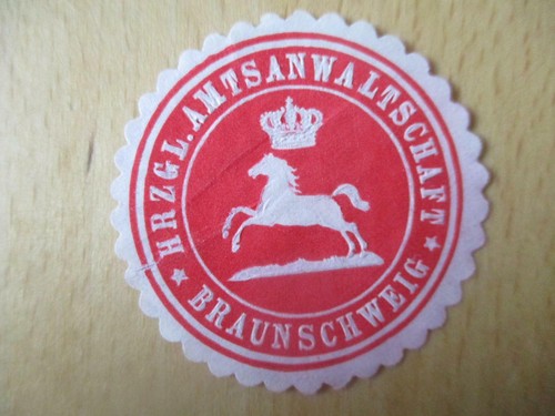Siegelmarke - (33449),