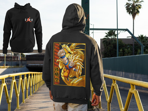 öko herren hoodie dragon ball - herren,