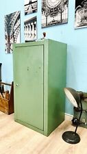 TOLLER 50er 60ER JAHRE METALLSCHRANK INDUSTRIE DESIGN LOFT TISCH VINTAGE SHABBY