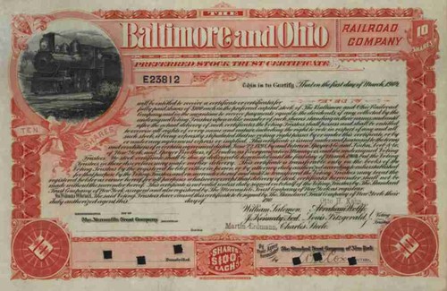 Baltimore ohio railroad 1900 - baltimore,